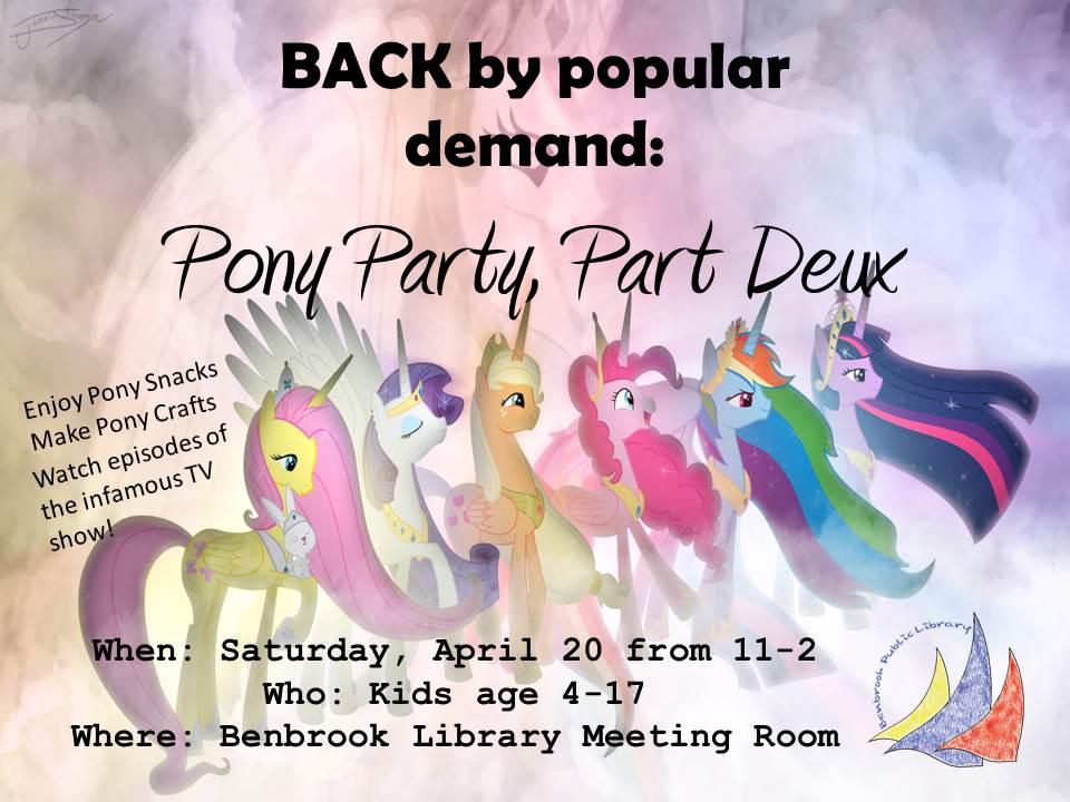 pony party with crafts